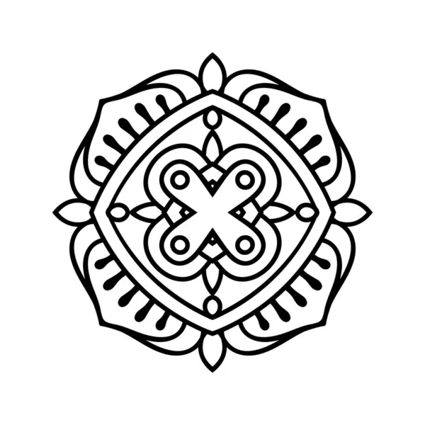 Vector indio Mandala — Vector de stock