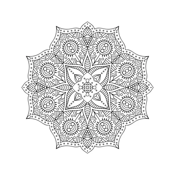 Vetor indiano Mandala — Vetor de Stock