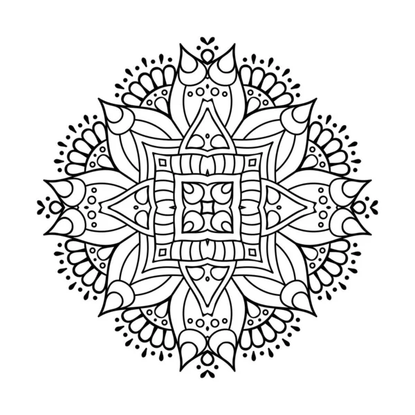 Vektorindian Mandala — Stock vektor