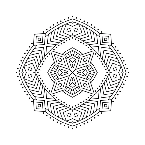 Vector indian Mandala — Stock Vector