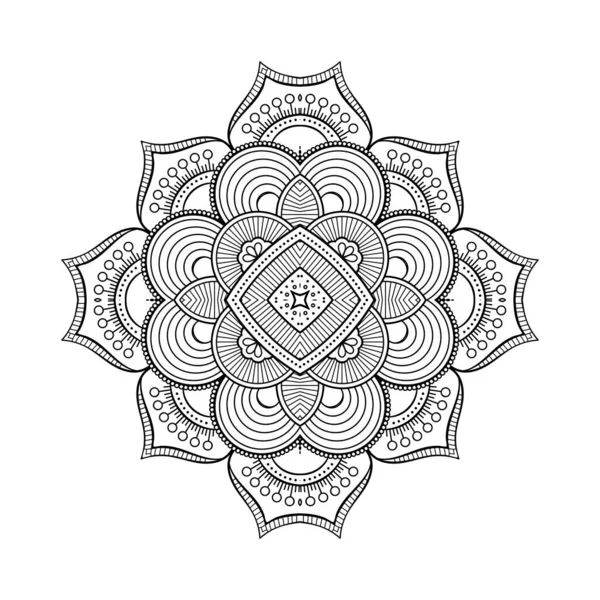 Wektor indyjski Mandala — Wektor stockowy