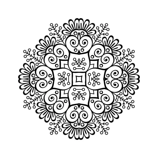 Mandala indiano vettoriale — Vettoriale Stock