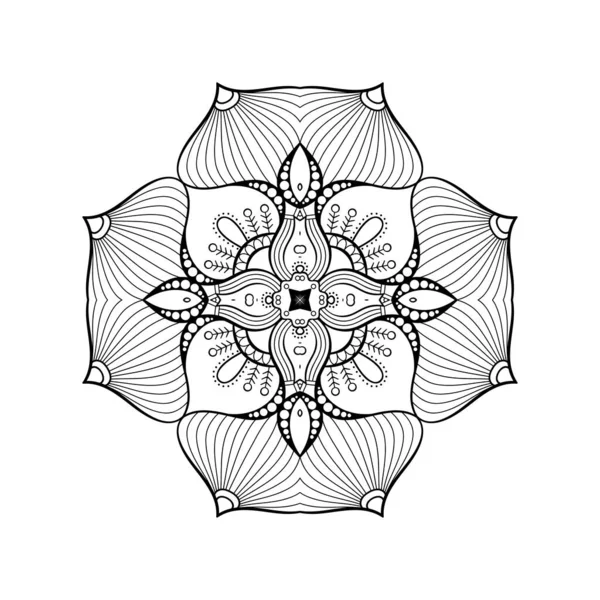 Vetor indiano Mandala — Vetor de Stock