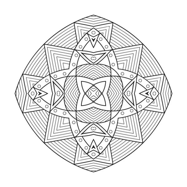 Vetor indiano Mandala — Vetor de Stock