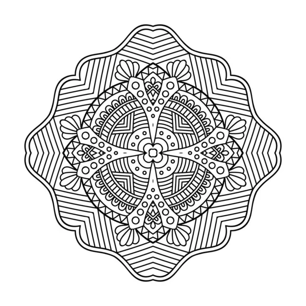 Vektorindian Mandala — Stock vektor