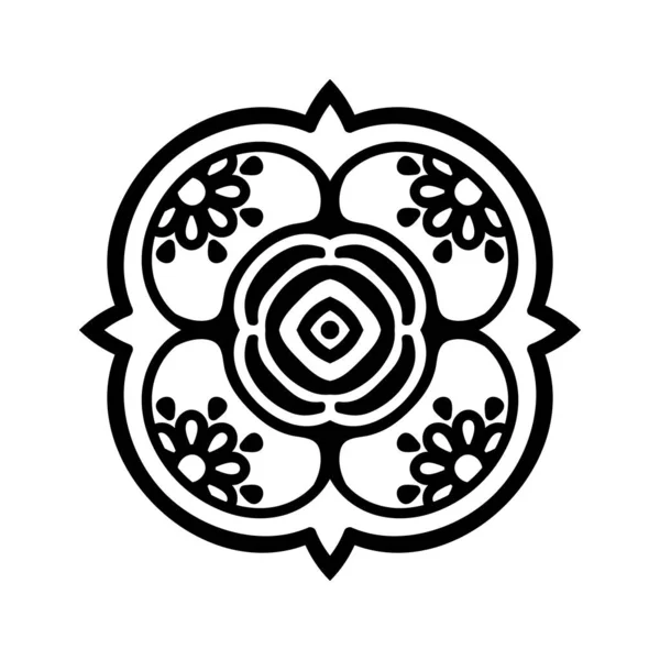 Vektorindian Mandala — Stock vektor