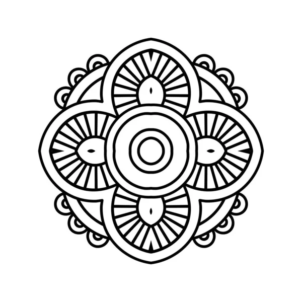 Vector indian Mandala — Stock Vector