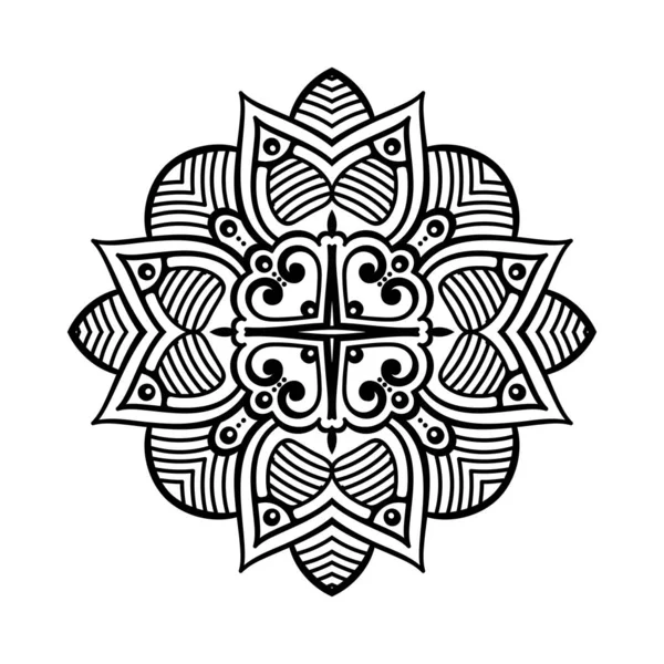 Vector indio Mandala — Vector de stock