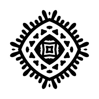 Vektör Hintli Mandala