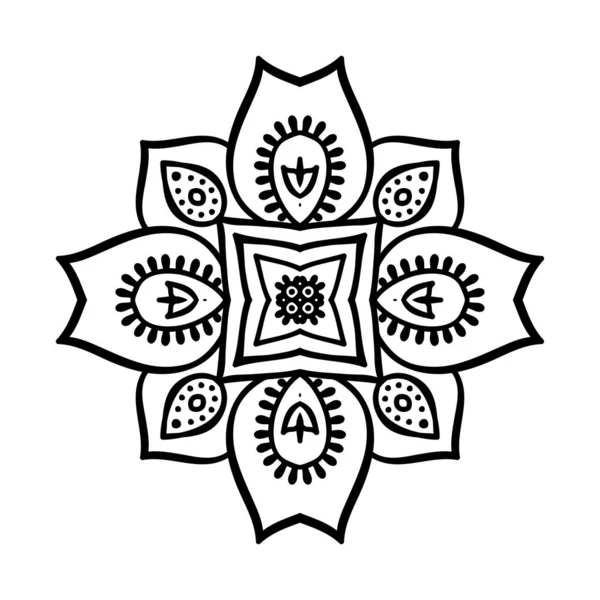 Vektorindian Mandala — Stock vektor