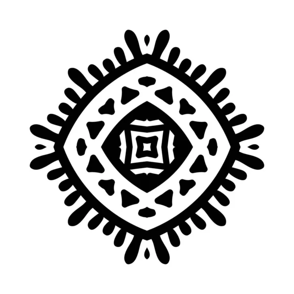 Vektorindisches Mandala — Stockvektor