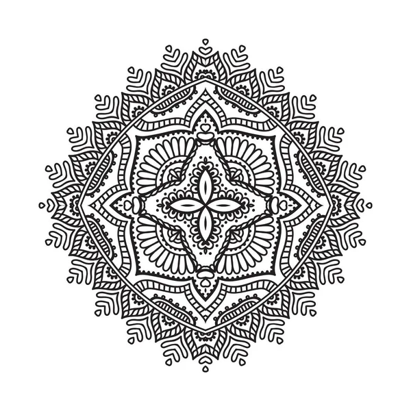 Vetor indiano Mandala — Vetor de Stock