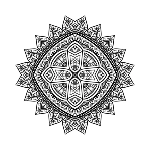 Vektorindian Mandala — Stock vektor