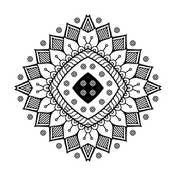 Mandala indiano vettoriale — Vettoriale Stock