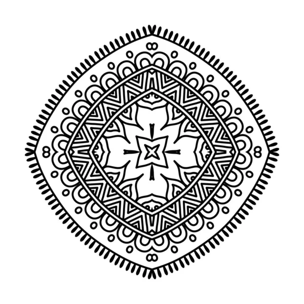 Vektorindian Mandala — Stock vektor