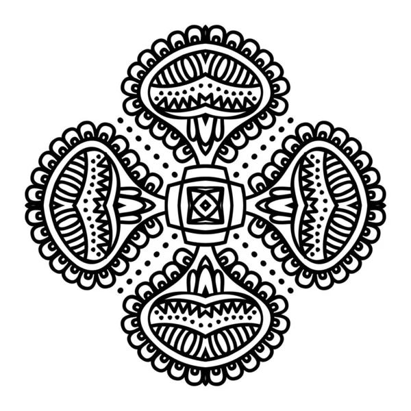 Mandala indien vecteur — Image vectorielle