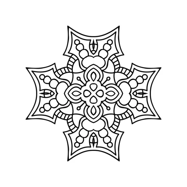 Vector indio Mandala — Archivo Imágenes Vectoriales