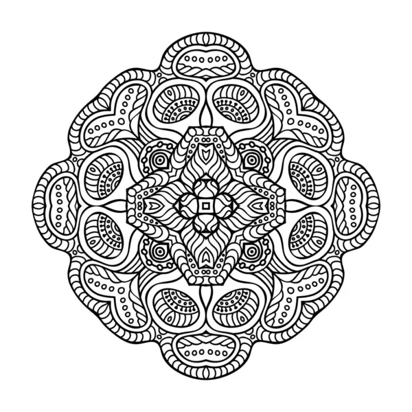 Indiai Mandala vektor — Stock Vector