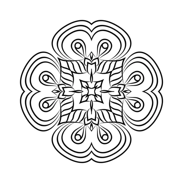 Vetor indiano Mandala — Vetor de Stock