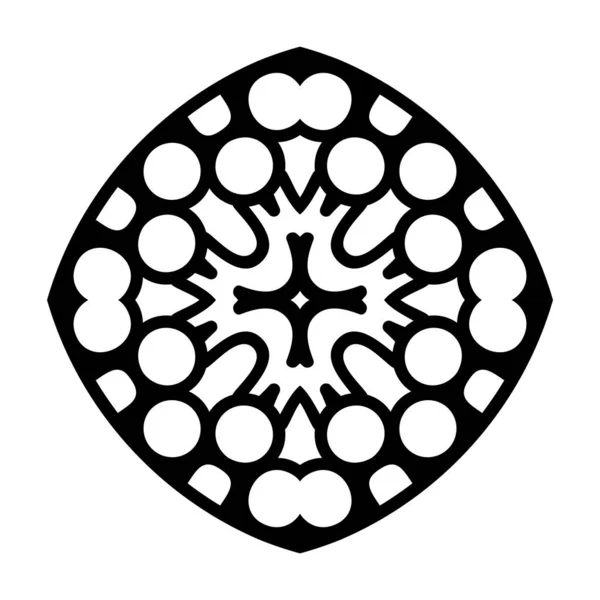 Vektorindian Mandala — Stock vektor