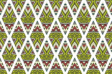 Mandala ile vektör İslami arkaplan