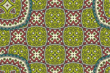 Mandala kusursuz desen. Hint elementleri