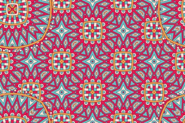 Mandala kusursuz desen. Hint elementleri