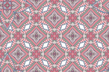 Mandala kusursuz desen. Hint elementleri