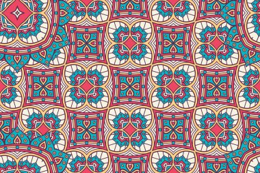 Mandala kusursuz desen. Hint elementleri