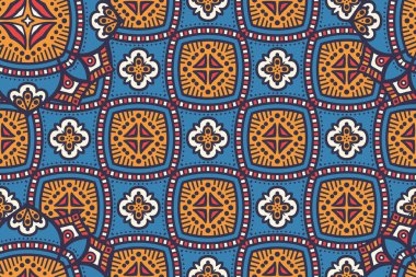 Mandala kusursuz desen. Hint elementleri