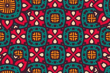 Mandala kusursuz desen. Hint elementleri