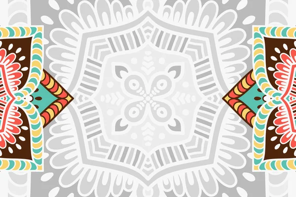 Vector ornamental background with mandala — Stock Vector