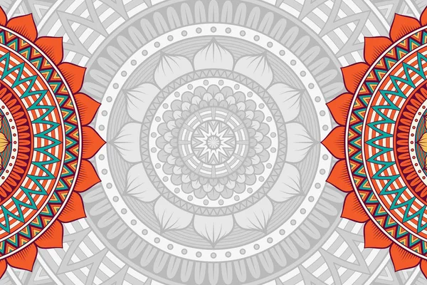 Mandala ile vektör süsleme arkaplanı — Stok Vektör