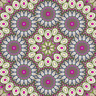 Crad. Yuvarlak süsleme desen. Vintage dekoratif öğeler. Elle çizilmiş arka plan. Islam, Arapça, Indian, Osmanlı motifleri.