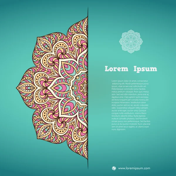 Kartvizit. Vintage dekoratif öğeler. Elle çizilmiş arka plan. Islam, Arapça, Indian, Osmanlı motifleri.