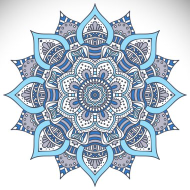Mandala yuvarlak süsleme