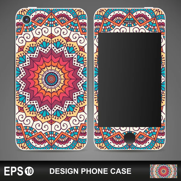 Phone design cover — Stock Vector