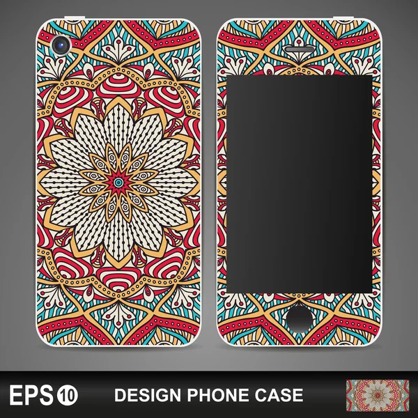 Phone design cover — Stock Vector