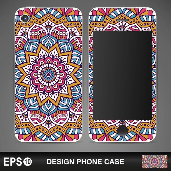 Phone design cover — Stock Vector