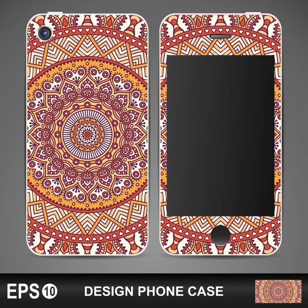 Phone design cover — Stock Vector