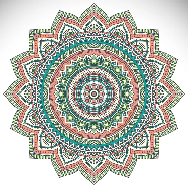 Mandala yuvarlak süsleme