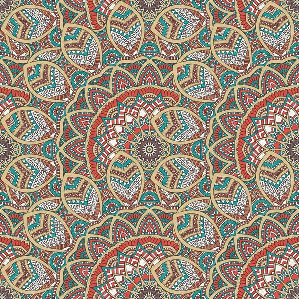 Vintage  Indian seamless pattern — Stock Vector