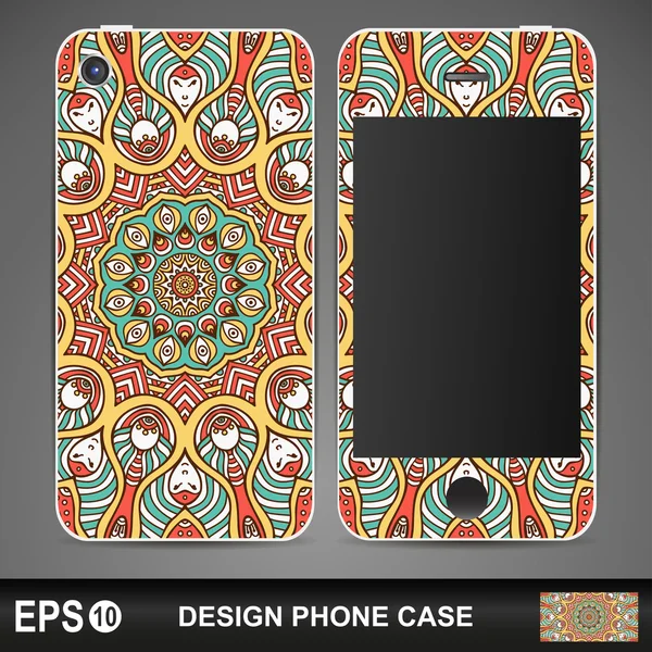 Phone design cover — Stock Vector