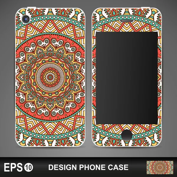 Phone design cover — Stock Vector