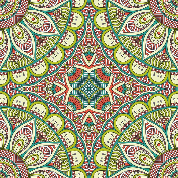 Vintage  Indian seamless pattern — Stock Vector