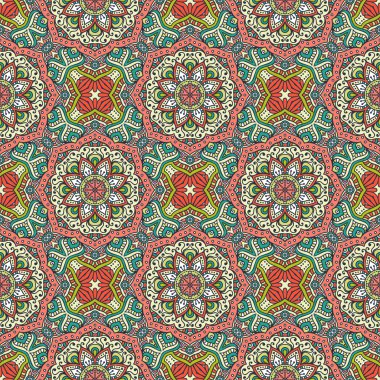 Vintage dekoratif seamless modeli