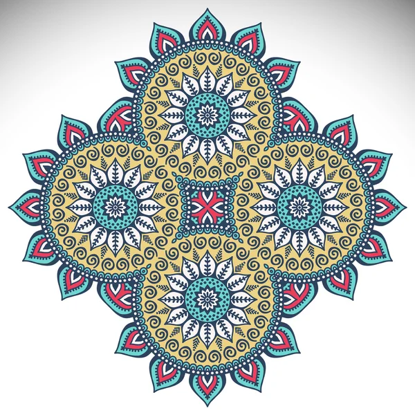 Ethnic decorative mandala — Stock Vector