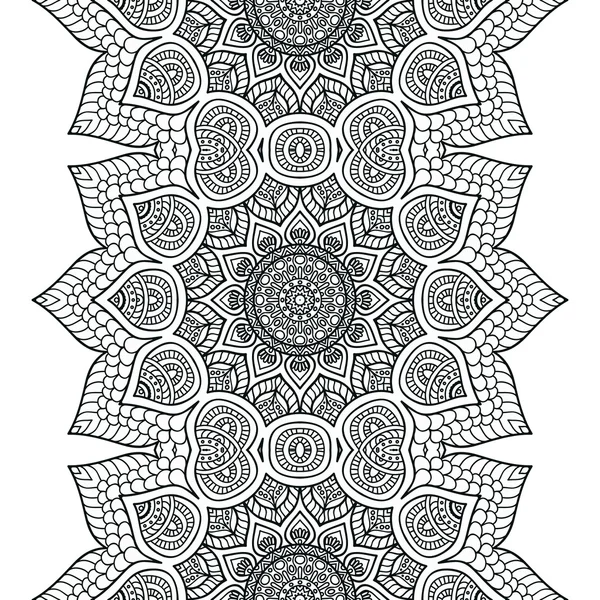 Seamless indian pattern — Stock Vector