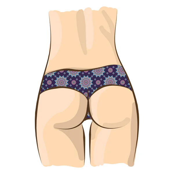 Meisje dragen bikini — Stockvector