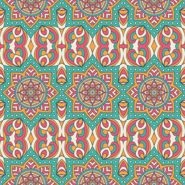 yuvarlak süsleme desen